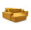 Rohová sedací souprava Mexicana Lux L - žlutá