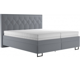 Postel Tobin 160x200, světle šedá