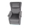Polohovací křeslo AGUSTIN 2, šedá