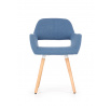 Jídelní židle K283, modrá