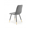 Jídelní židle K438, šedá