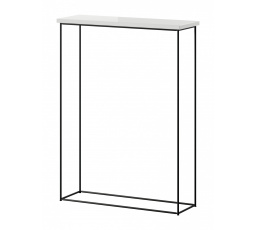 Konzole Sili Černá+Bílý Lesk