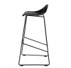 Barová židle Molly černá High