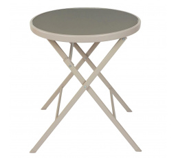 Skládací zahradní stůl Elba béžový