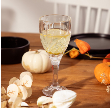 Sklenice na víno MIRRA vzorovaná sklenice na víno, 2 ks 0.3 l 713903