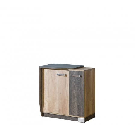 Systém "ROMERO" R16 (Komoda 2D) - Strana: L; Barva: arusha