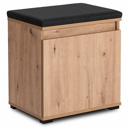 Skříňka na boty PARMA 50 cm Dub Artisan/Grafit