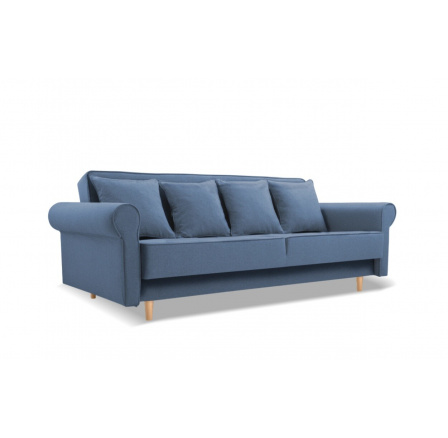 Pohovka rozkládací KRYSTYNA Modrá, Norn 86