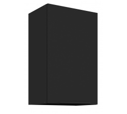 Horní skřínka SIENA - 45 G-72 1F, Černá mat/Černá mat