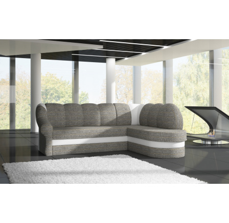 Rohová sedací souprava BENANO, Berlin 01/ Soft 17, Pravá