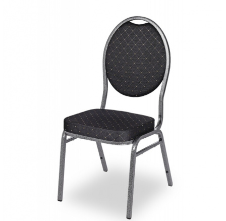 Židle banketní Herrmann černé Židle banketní Herrmann černé