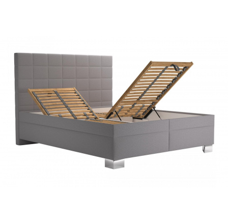 Postel Villy 180x200, šedá