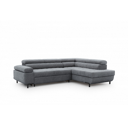 Rohová sedačka Tyrion L s funkcí spaní / Perfect Harmony 85 / pravá strana