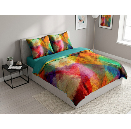 Moderní 3D povlečení 140x200, 70x90 Colorful