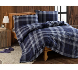 Povlak flanel Alex blue 40x40