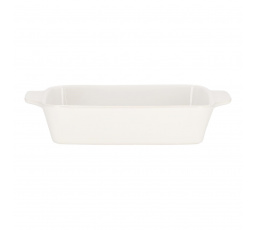 Zapékací mísa Mazzoni 31 cm bílá s úchyty