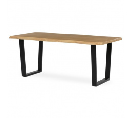 Jídelní stůl 180x90cm, mdf, divoký dub, HT-F4218 OAK