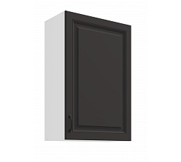 Horní skříňka STELLO - 60 G-90 1F, Bílá/Grafit