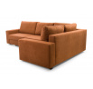 Rohová sedací souprava Toro P oranžovo-hnědá