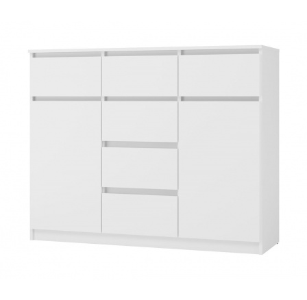 Komoda Malvína 2D6S, bílá