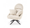 Moderní křeslo MERRY 2, krémové