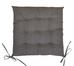 Sedák 9 prošití - látka šedý melír