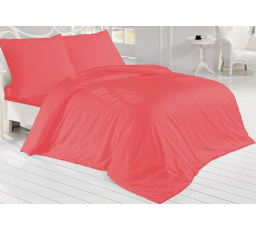 Saténový povlak na polštář 40x40 cm tmavě růžový