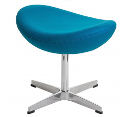 Podnožka Egg světle modrá kašmír 43 Premium