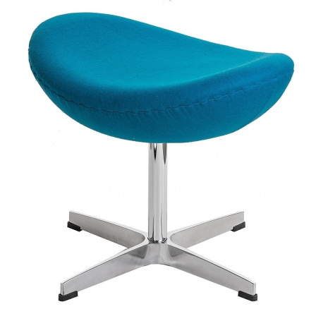 Podnožka Egg světle modrá kašmír 43 Premium Podnožka Egg světle modrá kašmír 43 Premium