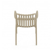 Zahradní židle plast, béžová, CT-X7029 CAP