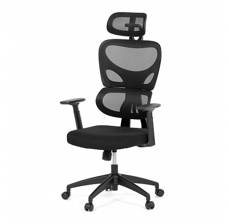 Kancelářská židle, houpací mechanismus, černá, KA-K2080 BK Kancelářská židle, houpací mechanismus, černá, KA-K2080 BK