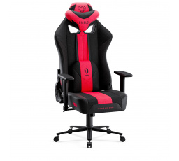 Textilní herní křeslo Player 2.0 King Size, karmínově-antracitové