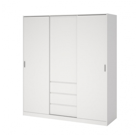 Šatní skříň Simplicity 148, bílá Šatní skříň Simplicity 148, bílá