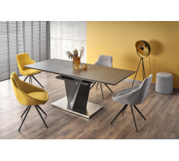 Jídelní stůl SALVADOR, tmavě šedý