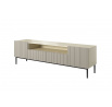 TV komoda Nicole, kašmír / černé nohy