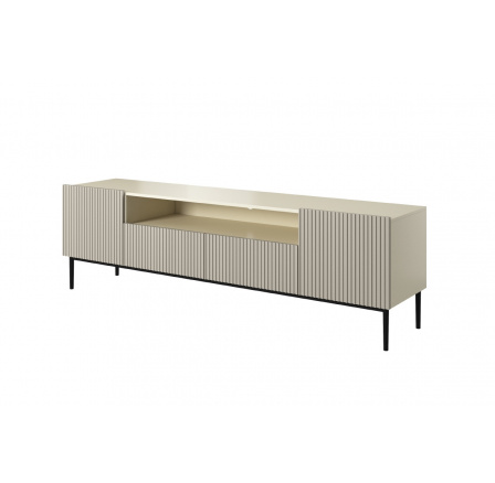 TV komoda Nicole, kašmír / černé nohy