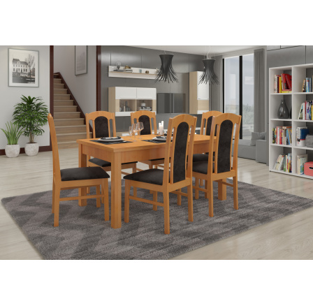 Sada stůl s židlemi RODOS 53 Olše