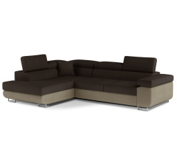 Rohová sedací souprava ANTON, Monolit 29/Monolit 09 Levá