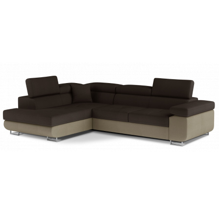 Rohová sedací souprava ANTON, Monolit 29/Monolit 09 Levá