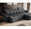 Rohová sedací souprava s elektrickým rozkládáním BENETH - Pravá, Breona 04