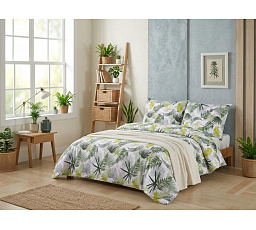 Povlečení francouzské krep 220x220, 70x90 Tropical