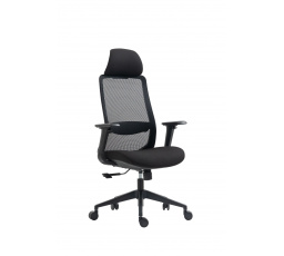 Otočná židle černá FB26-FXJG B