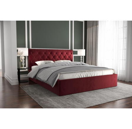 Postel PIER - 160x200, Kovová na plynových zvedácích