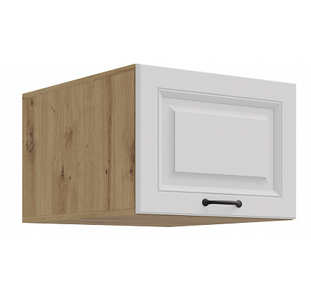 Horní skříňka STELLO - 50 NAGU-36 1F, Dub Artisan/Bílý mat