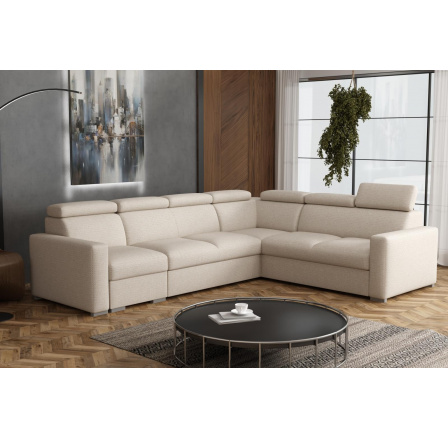 Sedací souprava Petrit V pravá Aragon béžová