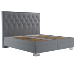 Postel Kristin 180x200, světle šedá