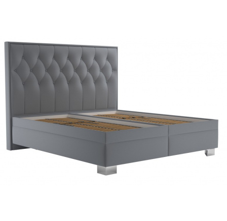 Postel Kristin 180x200, světle šedá