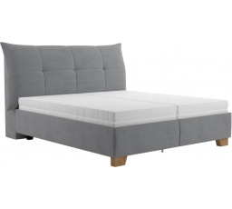 Postel Joris 180x200, světle šedá