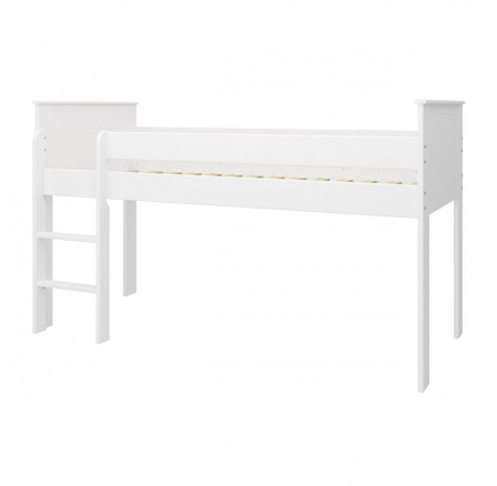 Postel zvýšená Albrim bílý mat Postel zvýšená Albrim bílý mat