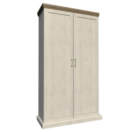 Šatní skříň ROYAL S2D, Borovice nordická + Dub Divoký Šatní skříň ROYAL S2D, Borovice nordická + Dub Divoký